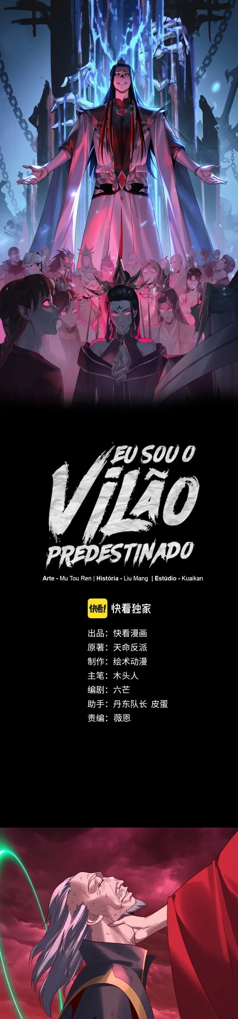 Read Eu Sou o Vilão Predestinado PT Manga Online