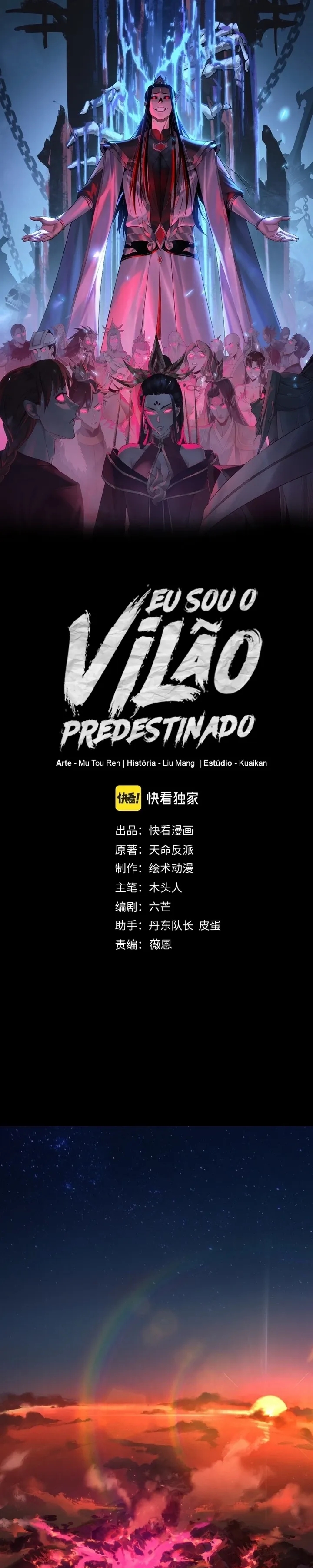 Read Eu Sou o Vilão Predestinado PT Manga Online