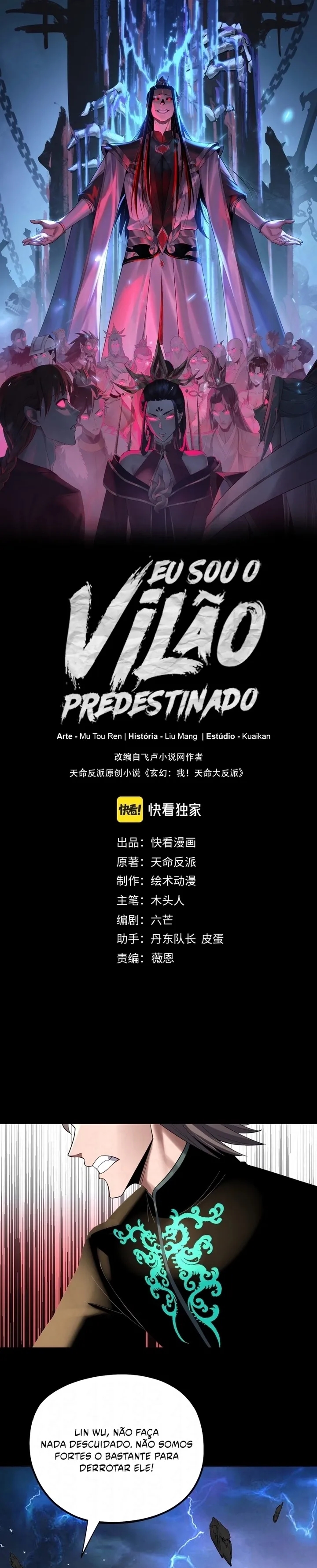 Read Eu Sou o Vilão Predestinado PT Manga Online