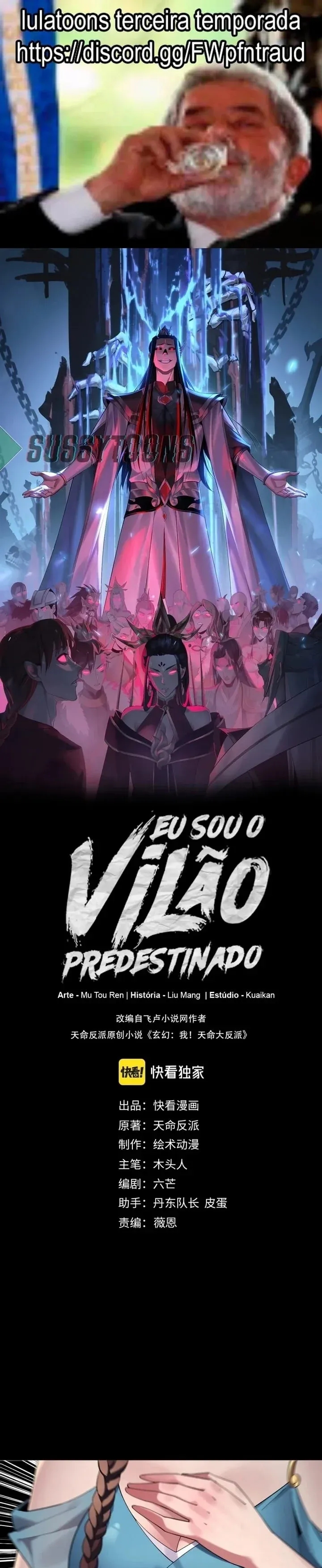 Read Eu Sou o Vilão Predestinado PT Manga Online