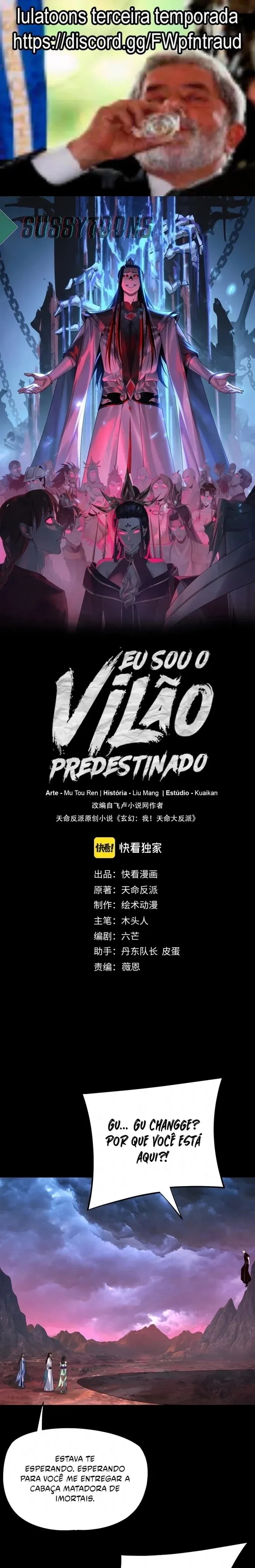 Read Eu Sou o Vilão Predestinado PT Manga Online