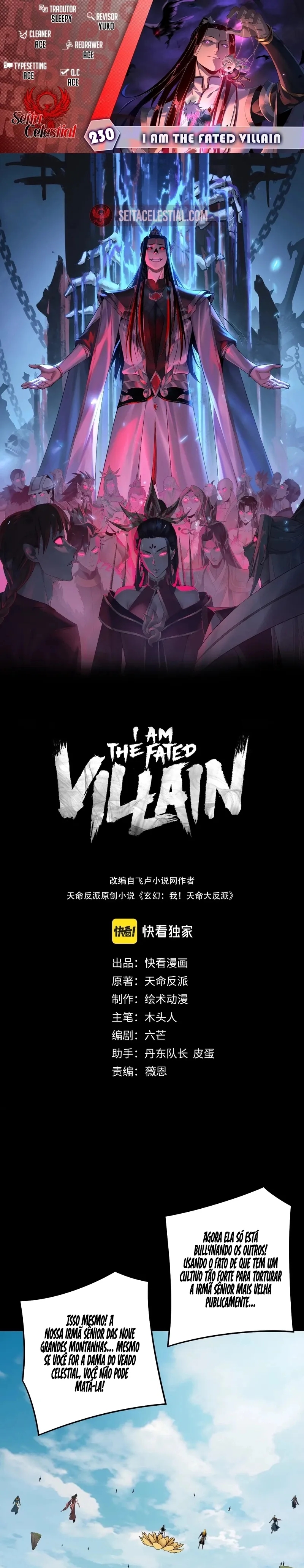 Read Eu Sou o Vilão Predestinado PT Manga Online