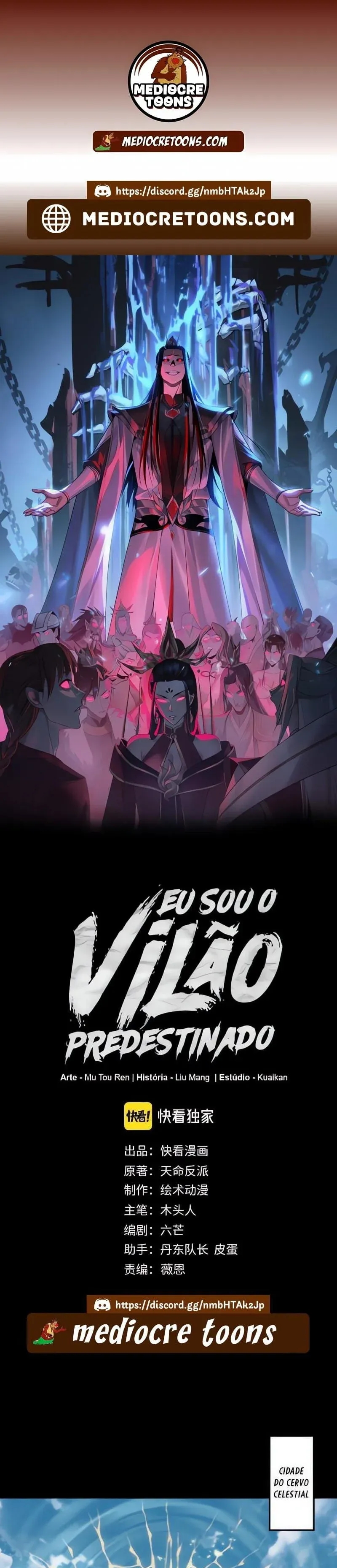 Read Eu Sou o Vilão Predestinado PT Manga Online