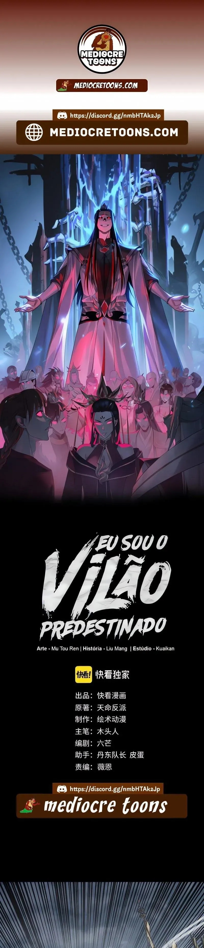 Read Eu Sou o Vilão Predestinado PT Manga Online