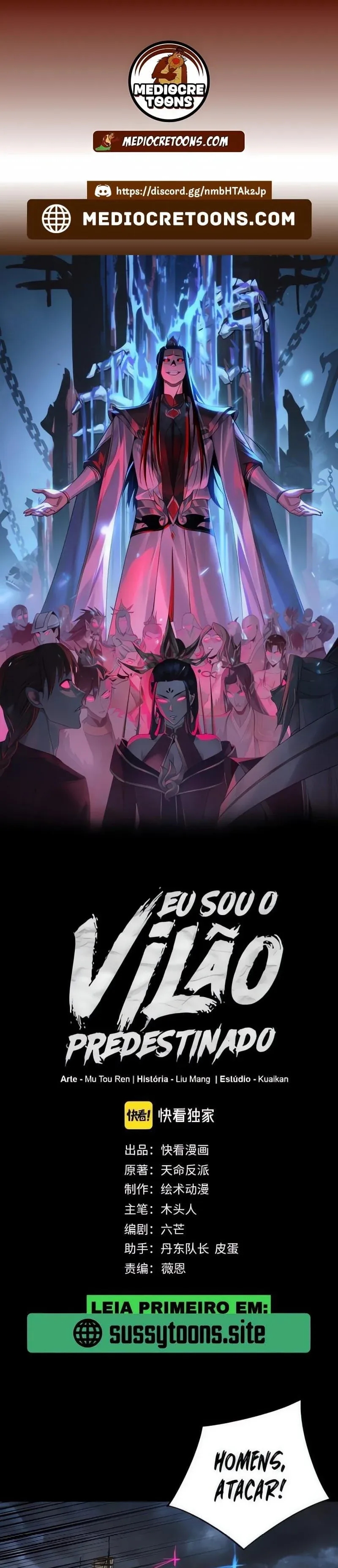 Read Eu Sou o Vilão Predestinado PT Manga Online
