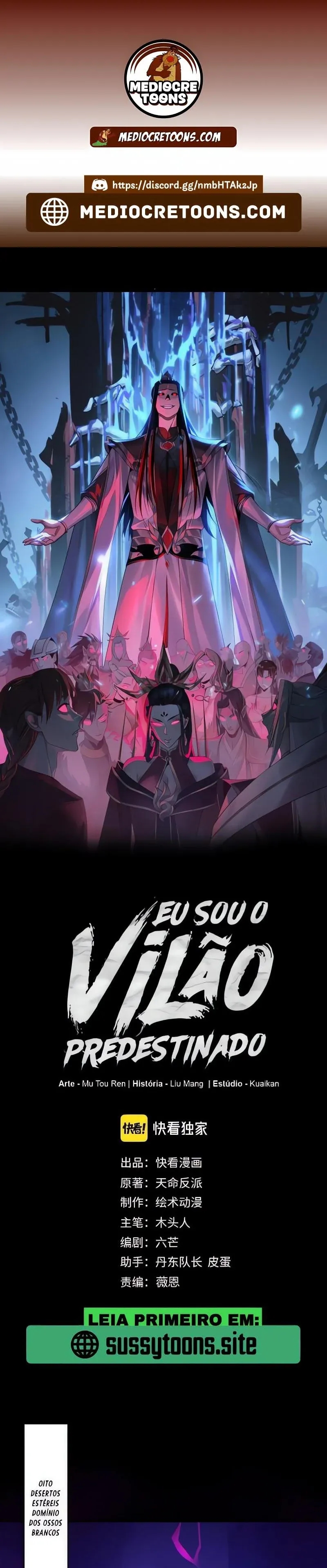 Read Eu Sou o Vilão Predestinado PT Manga Online