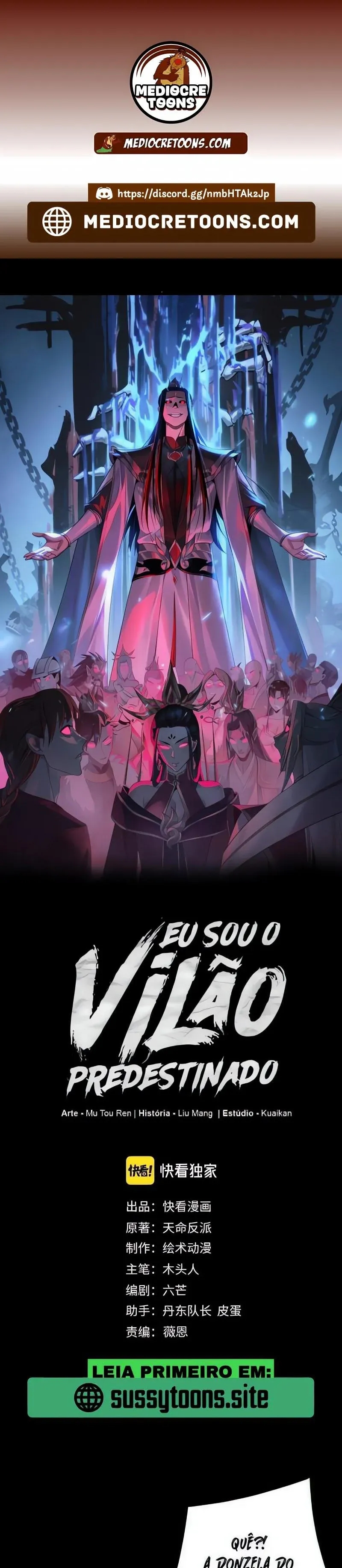 Read Eu Sou o Vilão Predestinado PT Manga Online