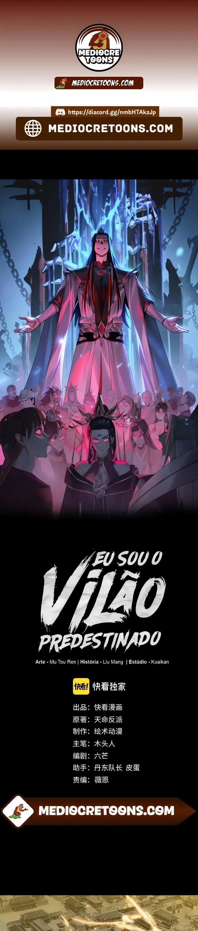 Read Eu Sou o Vilão Predestinado PT Manga Online