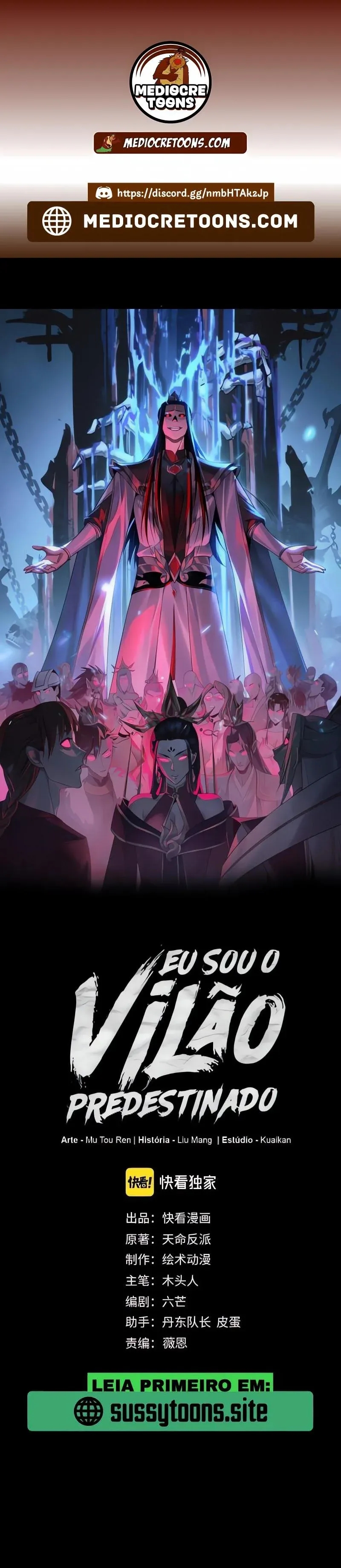 Read Eu Sou o Vilão Predestinado PT Manga Online