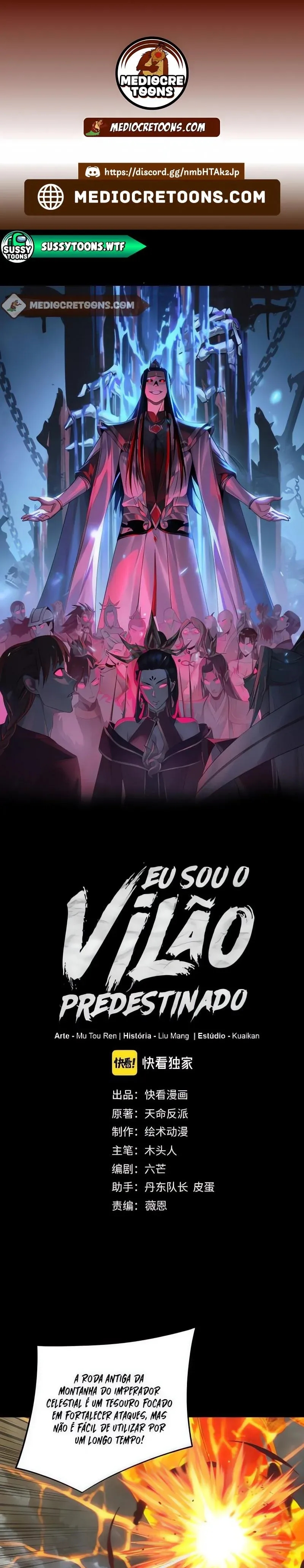 Read Eu Sou o Vilão Predestinado PT Manga Online