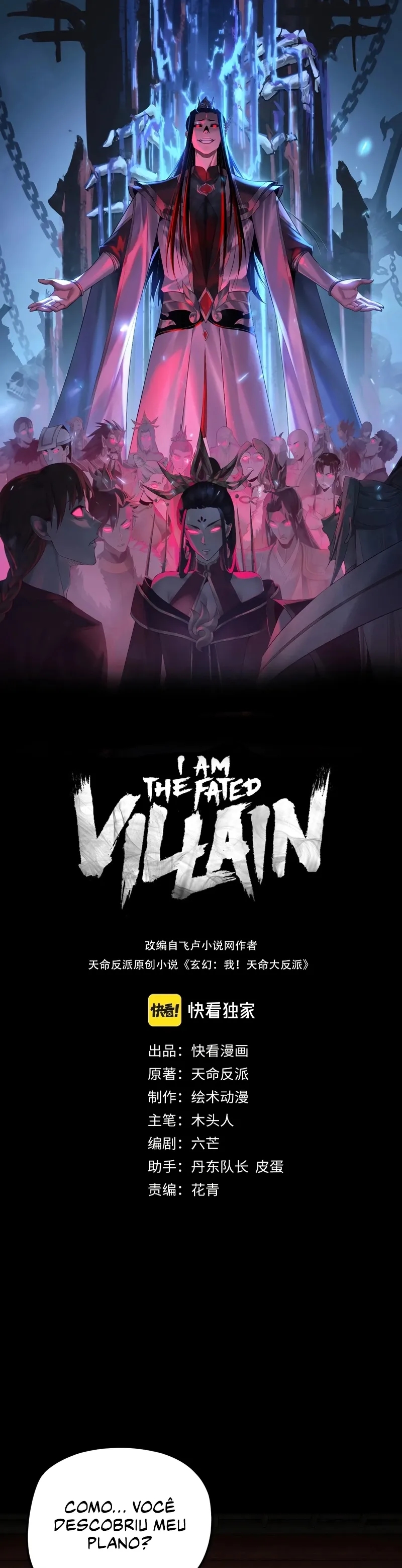 Read Eu Sou o Vilão Predestinado PT Manga Online