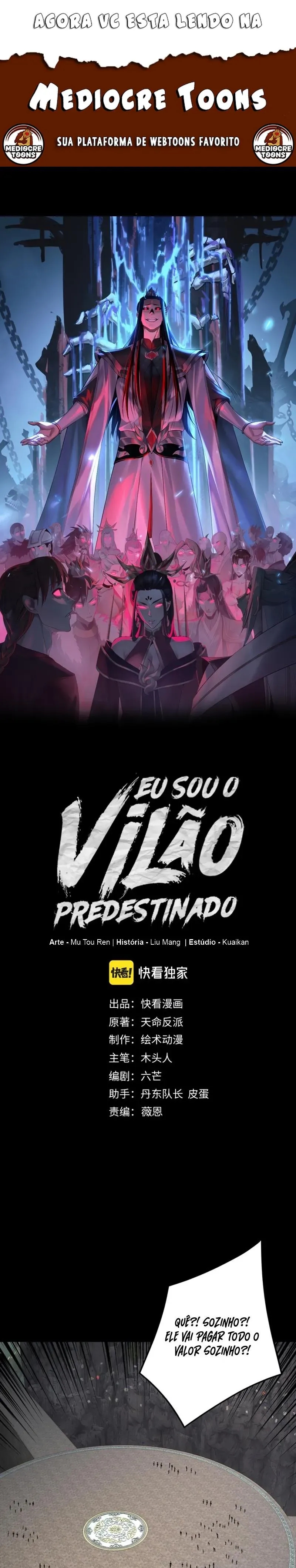Read Eu Sou o Vilão Predestinado PT Manga Online