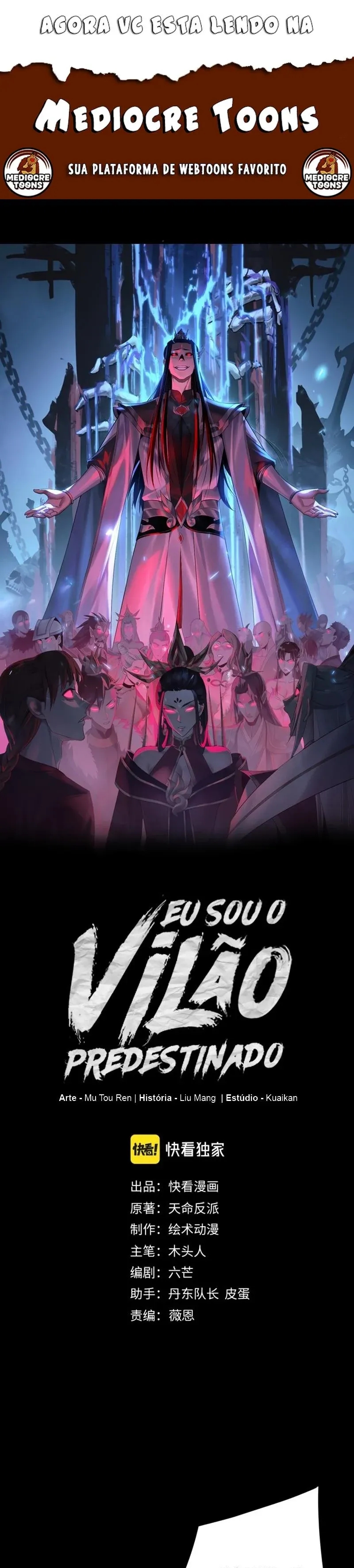 Read Eu Sou o Vilão Predestinado PT Manga Online