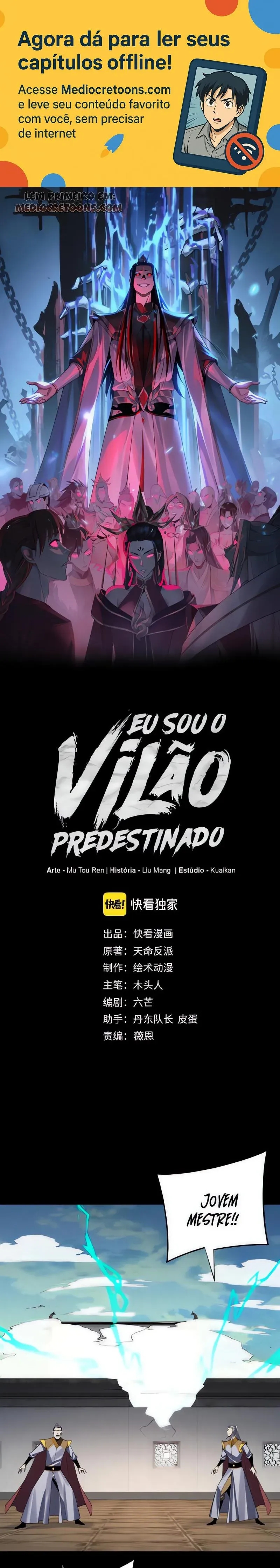 Read Eu Sou o Vilão Predestinado PT Manga Online