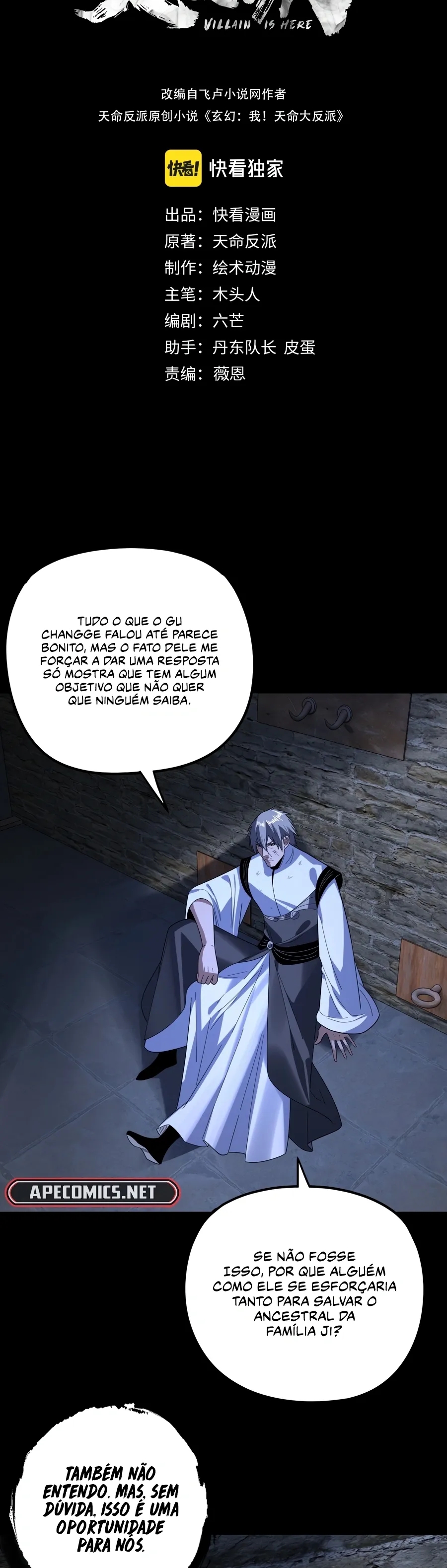 Read Eu Sou o Vilão Predestinado PT Manga Online