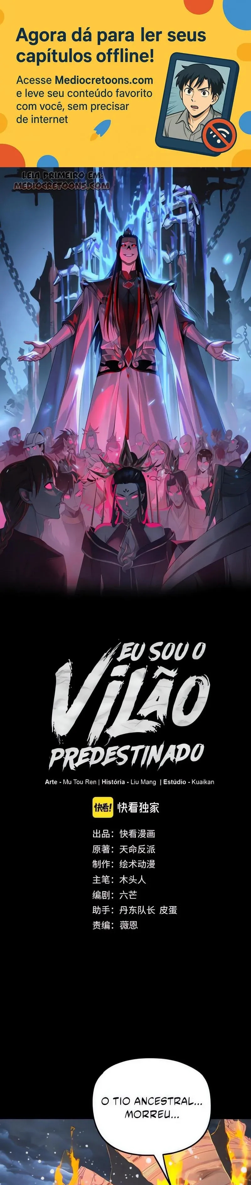 Read Eu Sou o Vilão Predestinado PT Manga Online
