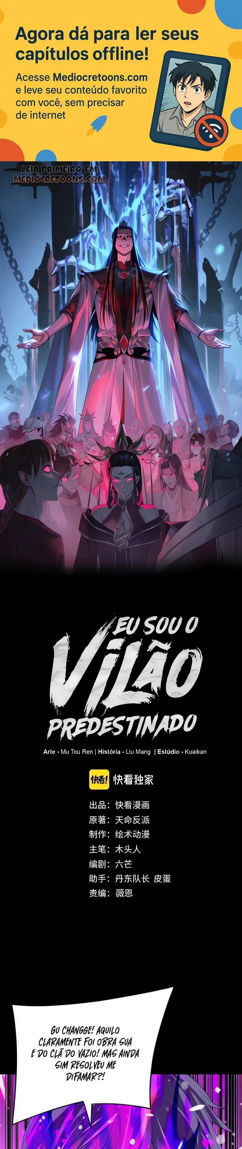Read Eu Sou o Vilão Predestinado PT Manga Online