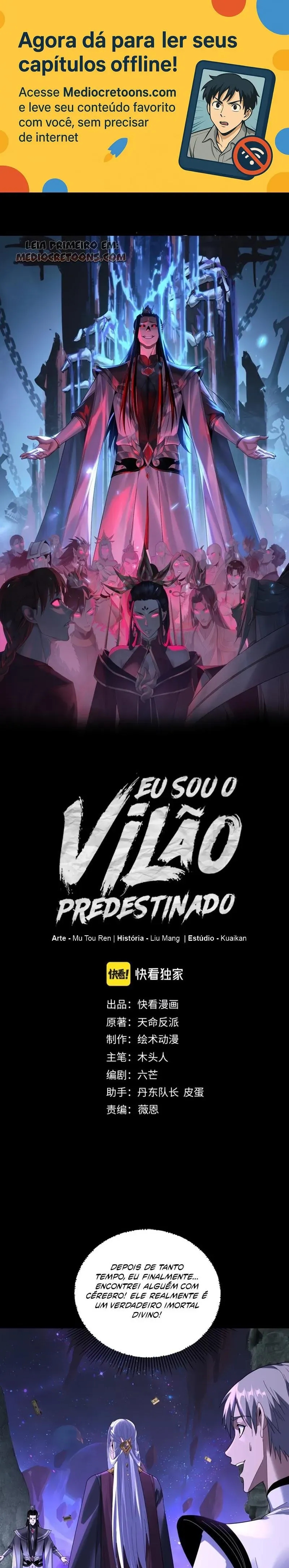 Read Eu Sou o Vilão Predestinado PT Manga Online