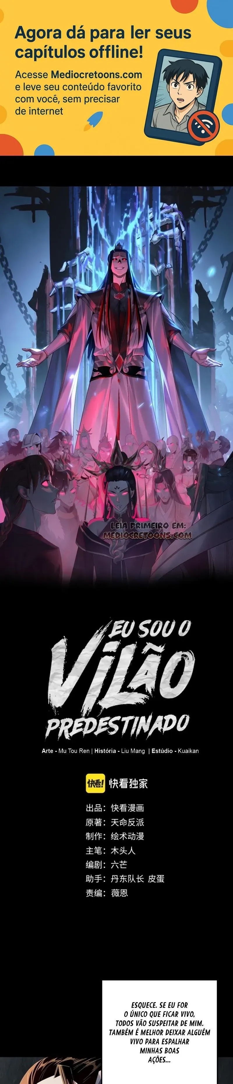 Read Eu Sou o Vilão Predestinado PT Manga Online