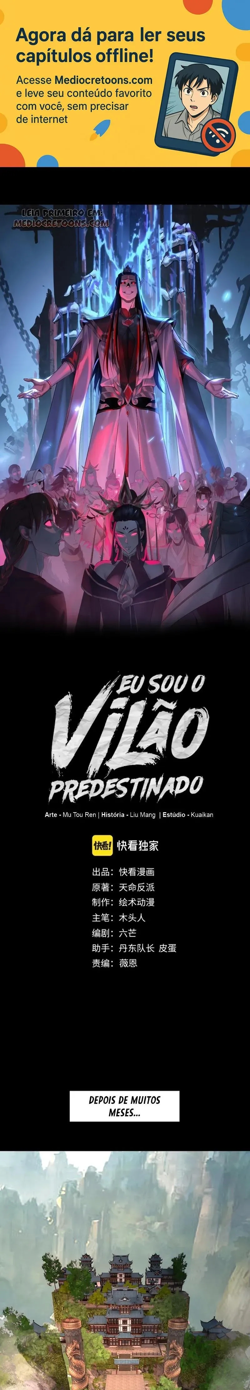 Read Eu Sou o Vilão Predestinado PT Manga Online