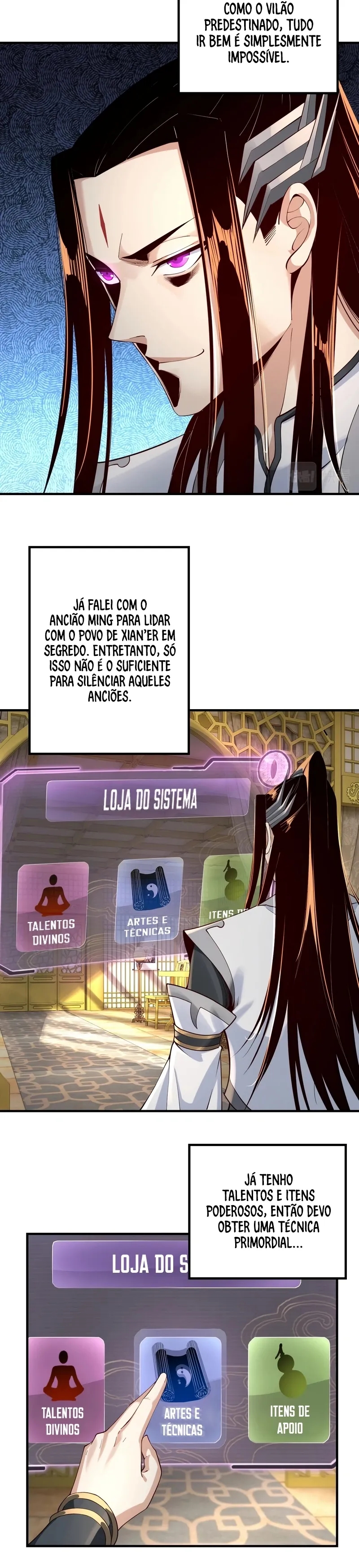 Read Eu Sou o Vilão Predestinado PT Manga Online