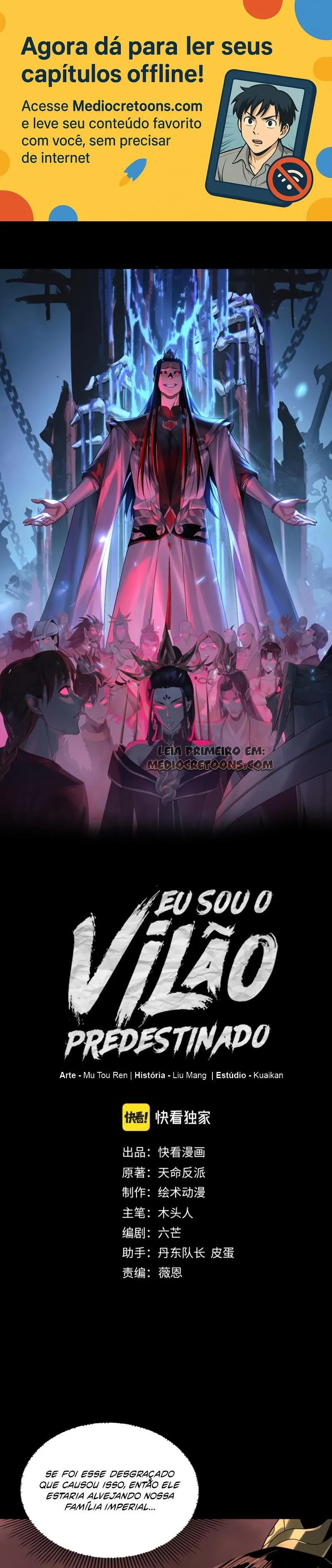 Read Eu Sou o Vilão Predestinado PT Manga Online