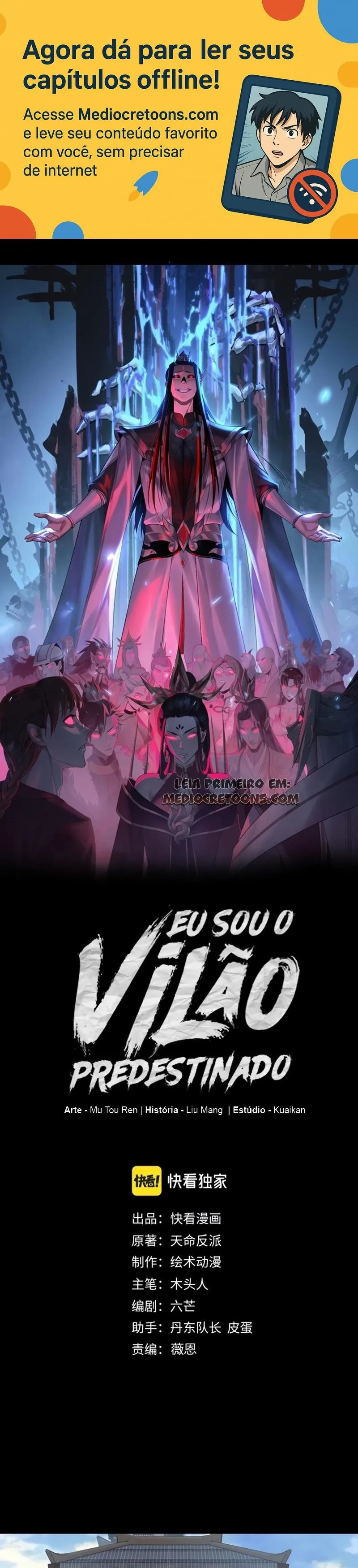 Read Eu Sou o Vilão Predestinado PT Manga Online