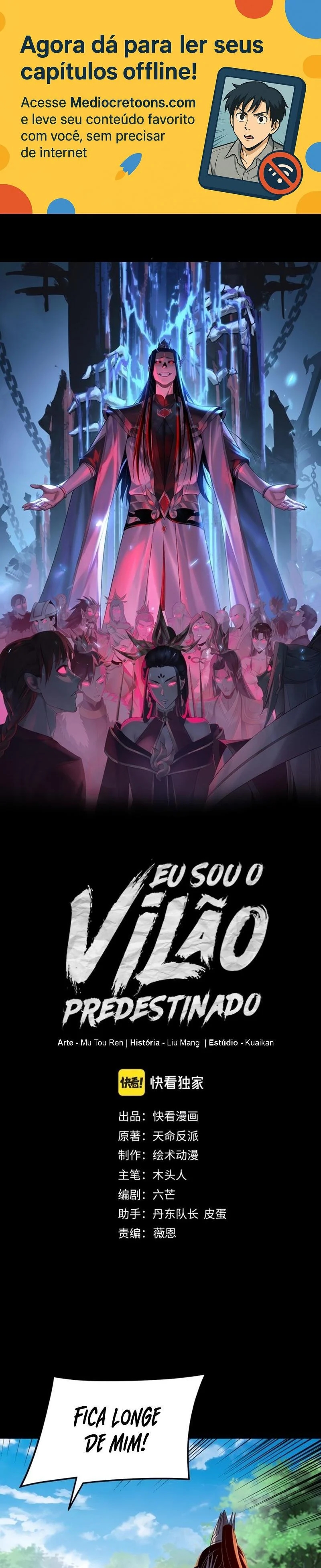 Read Eu Sou o Vilão Predestinado PT Manga Online