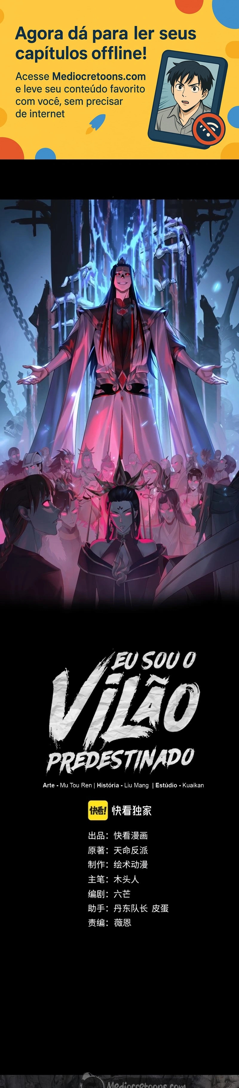 Read Eu Sou o Vilão Predestinado PT Manga Online