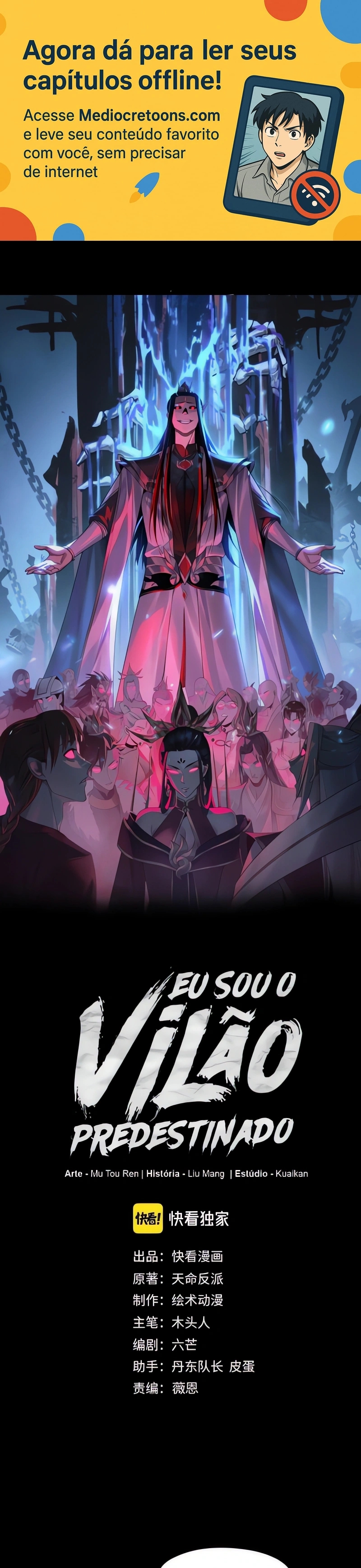 Read Eu Sou o Vilão Predestinado PT Manga Online