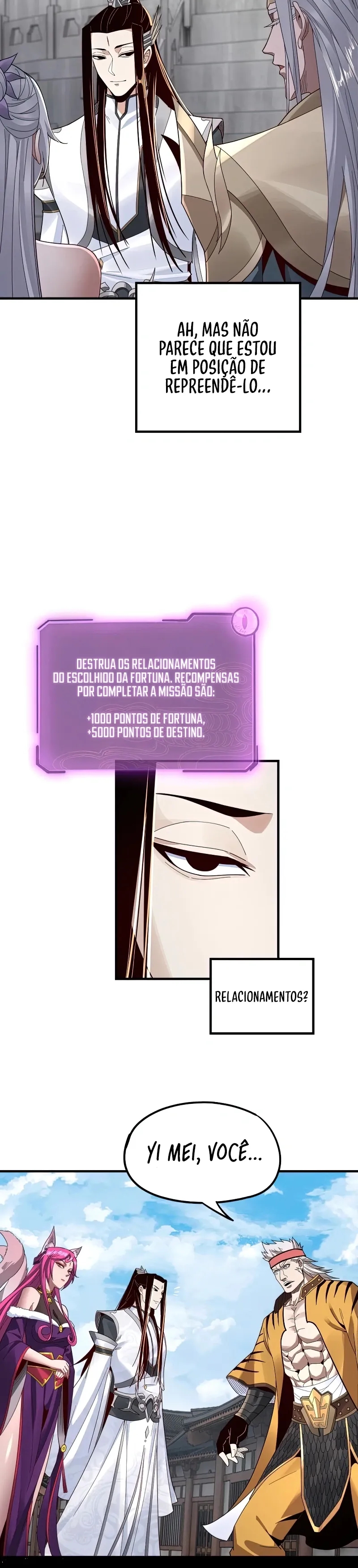 Read Eu Sou o Vilão Predestinado PT Manga Online