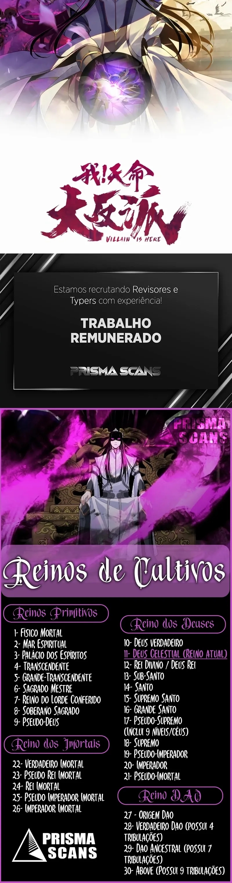 Read Eu Sou o Vilão Predestinado PT Manga Online