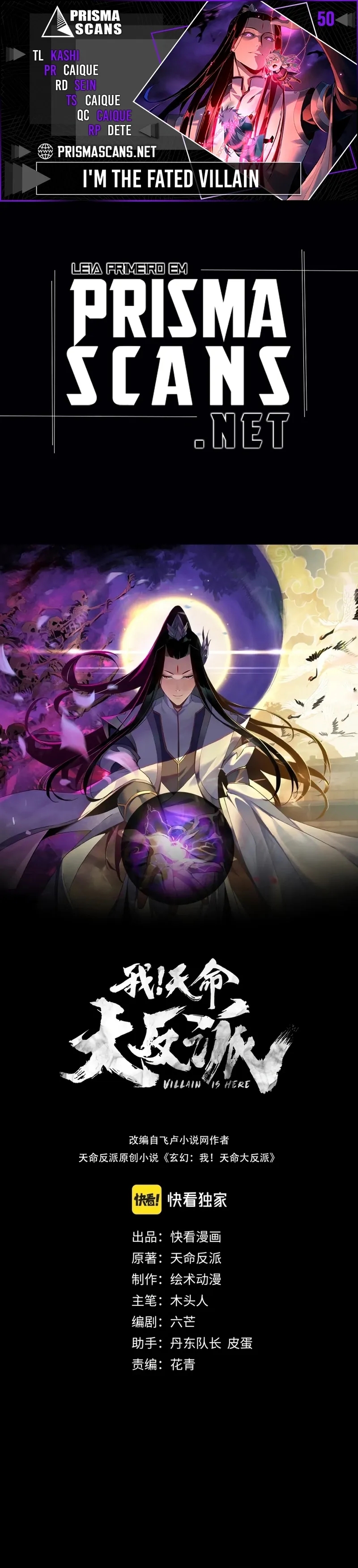 Read Eu Sou o Vilão Predestinado PT Manga Online