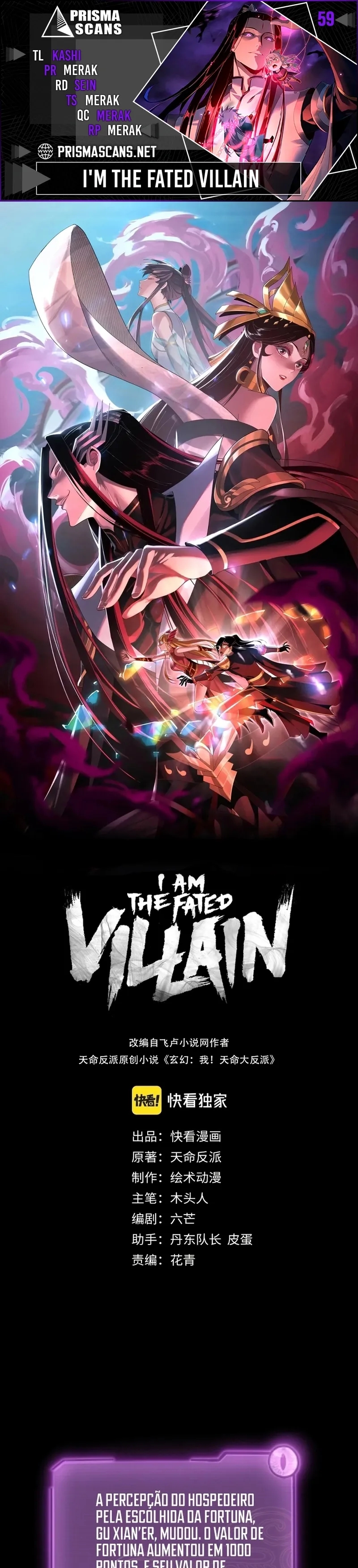 Read Eu Sou o Vilão Predestinado PT Manga Online