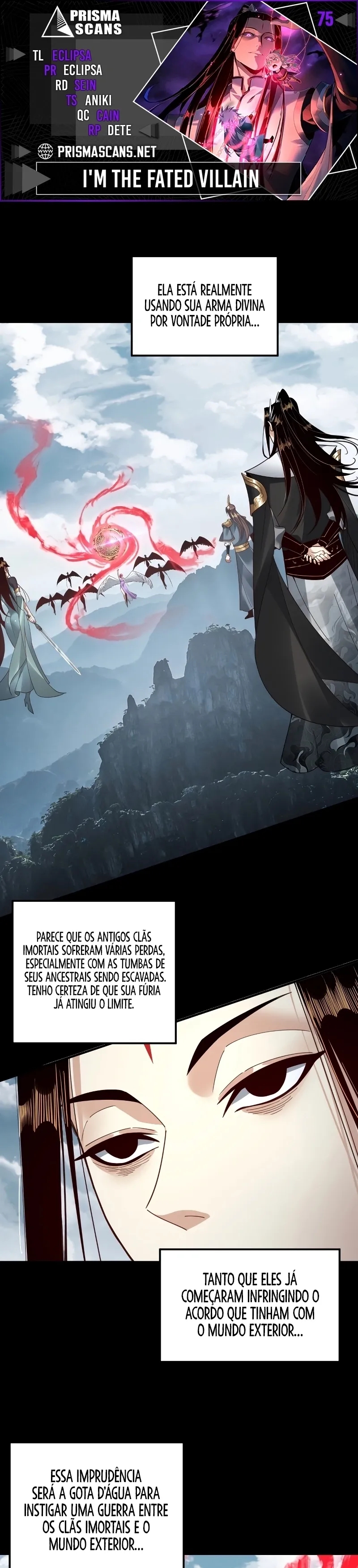 Read Eu Sou o Vilão Predestinado PT Manga Online