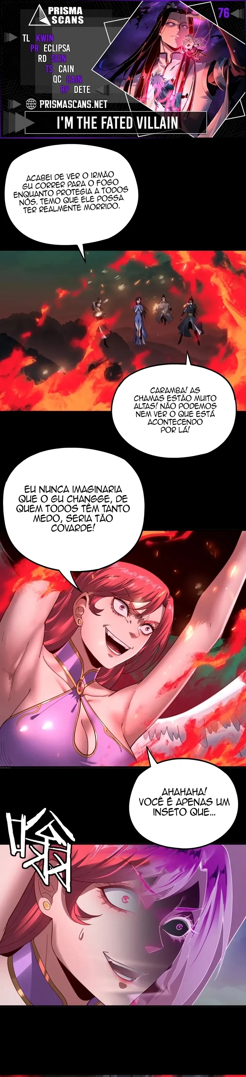 Read Eu Sou o Vilão Predestinado PT Manga Online