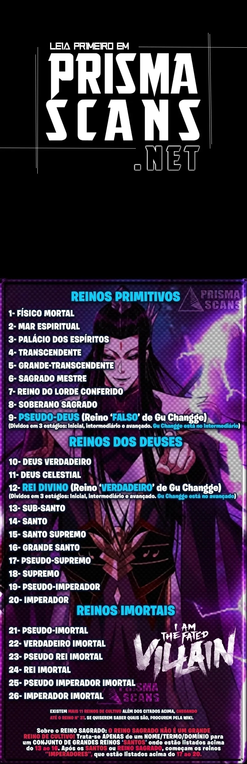 Read Eu Sou o Vilão Predestinado PT Manga Online