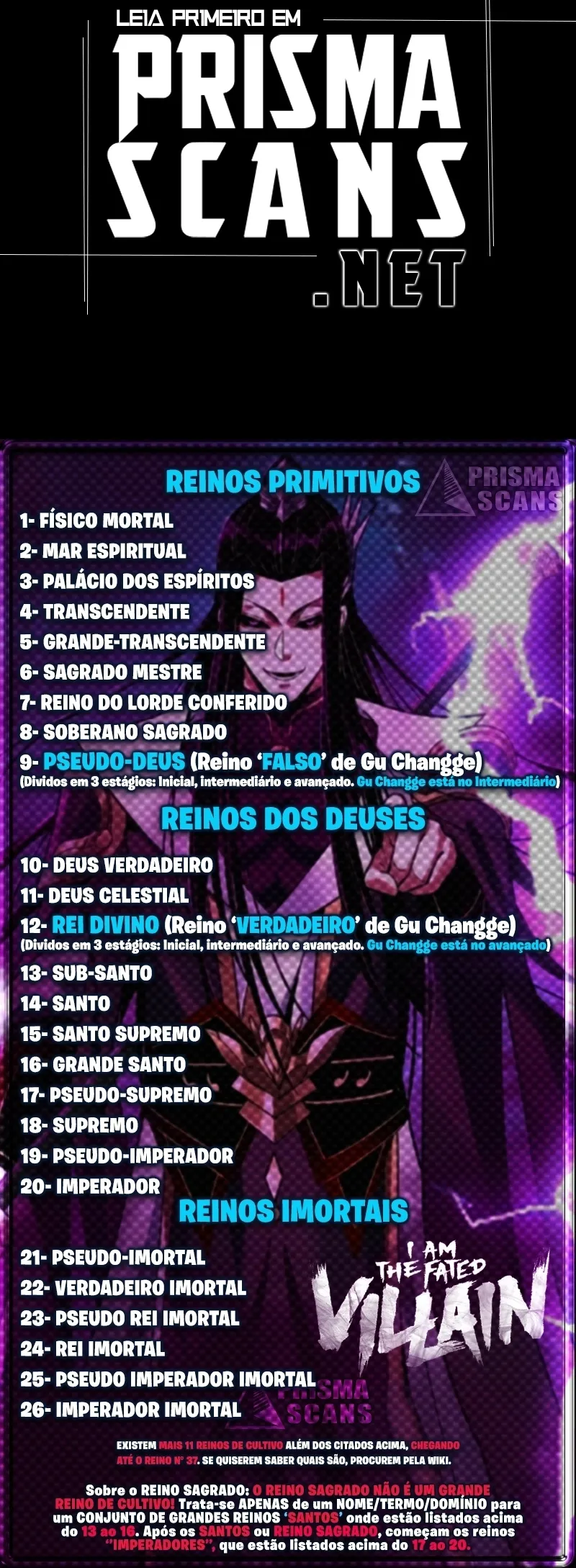Read Eu Sou o Vilão Predestinado PT Manga Online