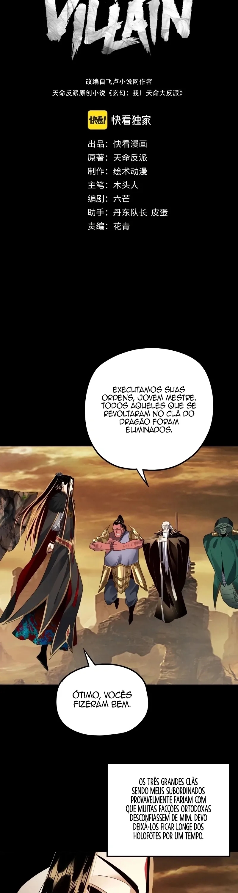 Read Eu Sou o Vilão Predestinado PT Manga Online