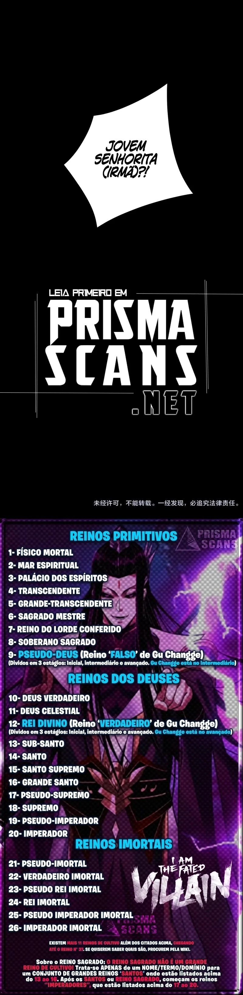 Read Eu Sou o Vilão Predestinado PT Manga Online