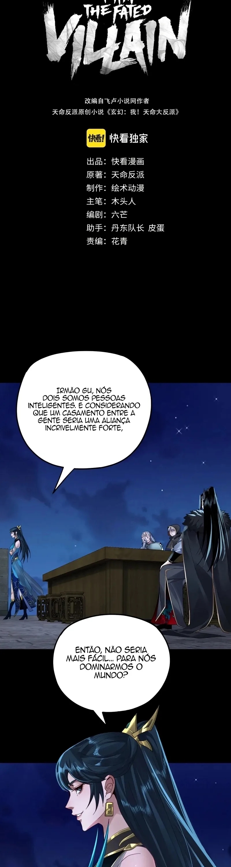Read Eu Sou o Vilão Predestinado PT Manga Online