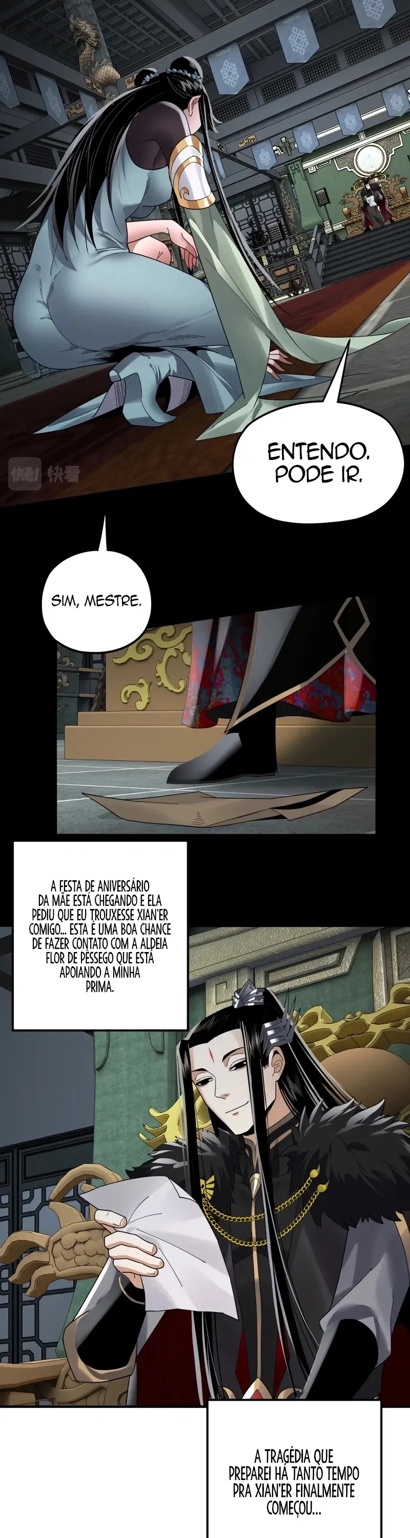 Read Eu Sou o Vilão Predestinado PT Manga Online