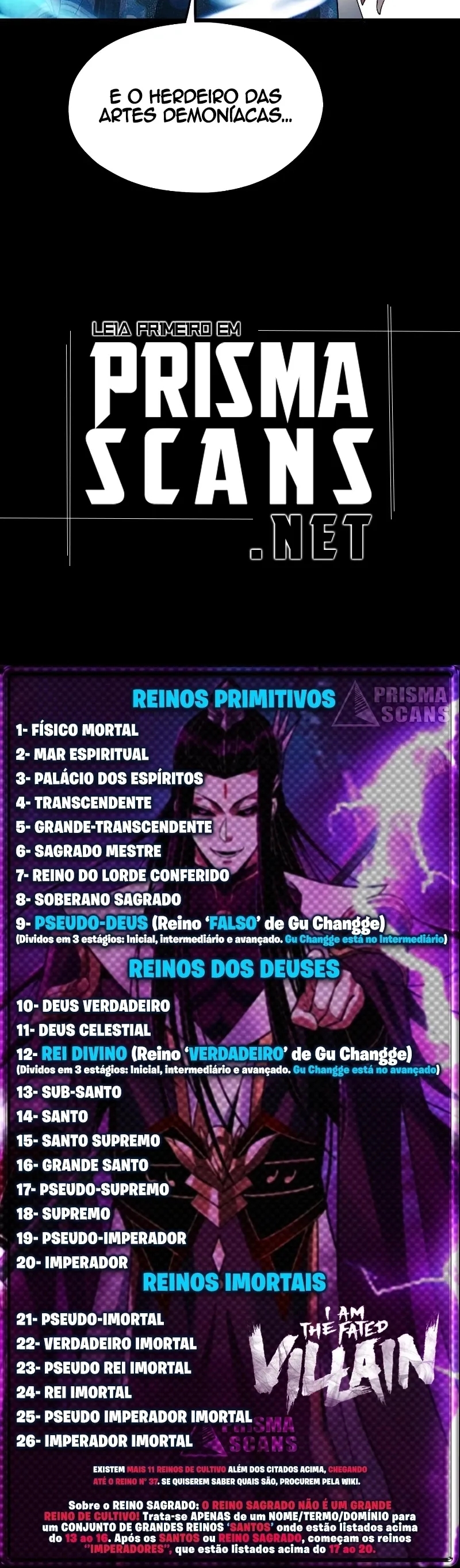 Read Eu Sou o Vilão Predestinado PT Manga Online