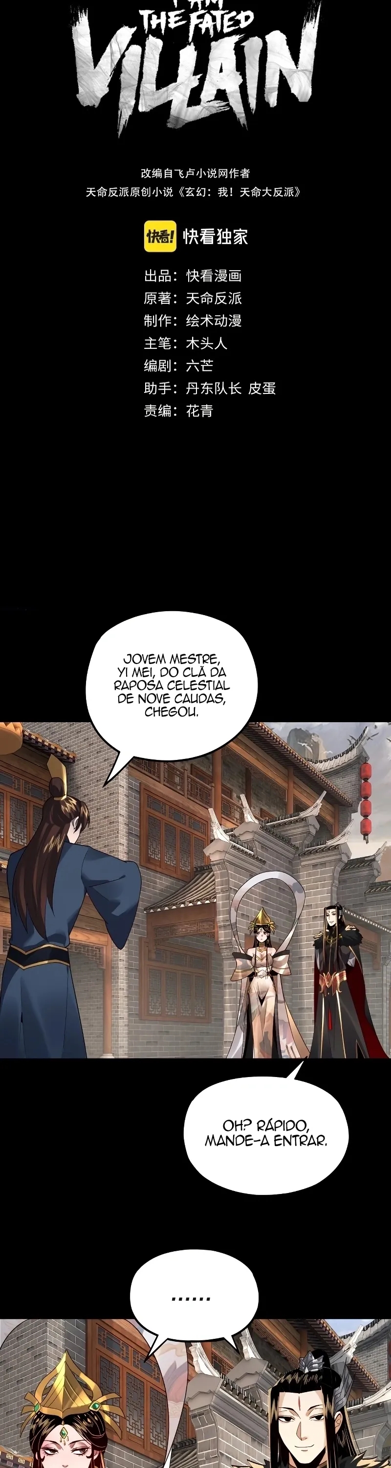 Read Eu Sou o Vilão Predestinado PT Manga Online
