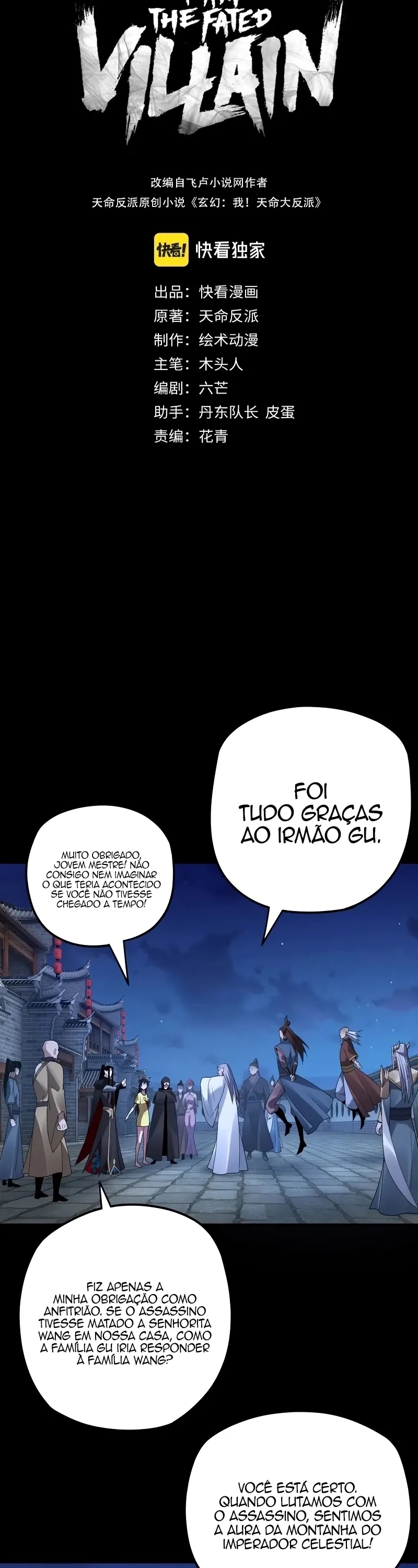 Read Eu Sou o Vilão Predestinado PT Manga Online