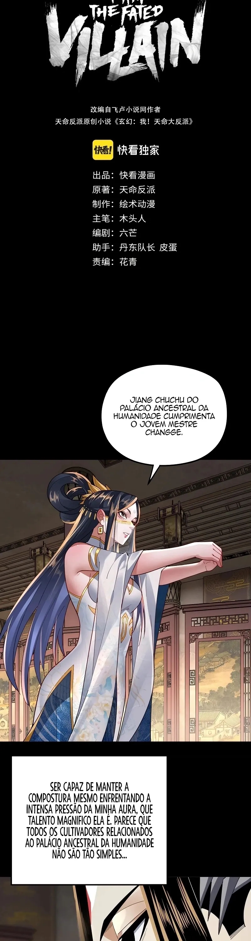 Read Eu Sou o Vilão Predestinado PT Manga Online
