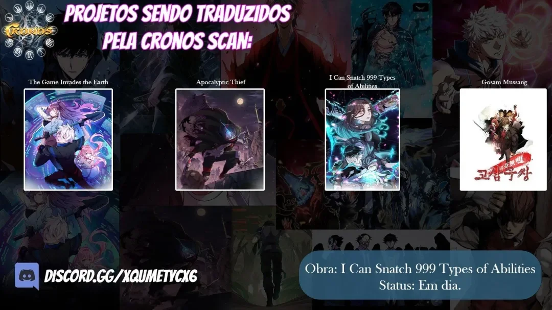 Read Eu consigo adquirir 999 tipos de habilidades PT Manga Online
