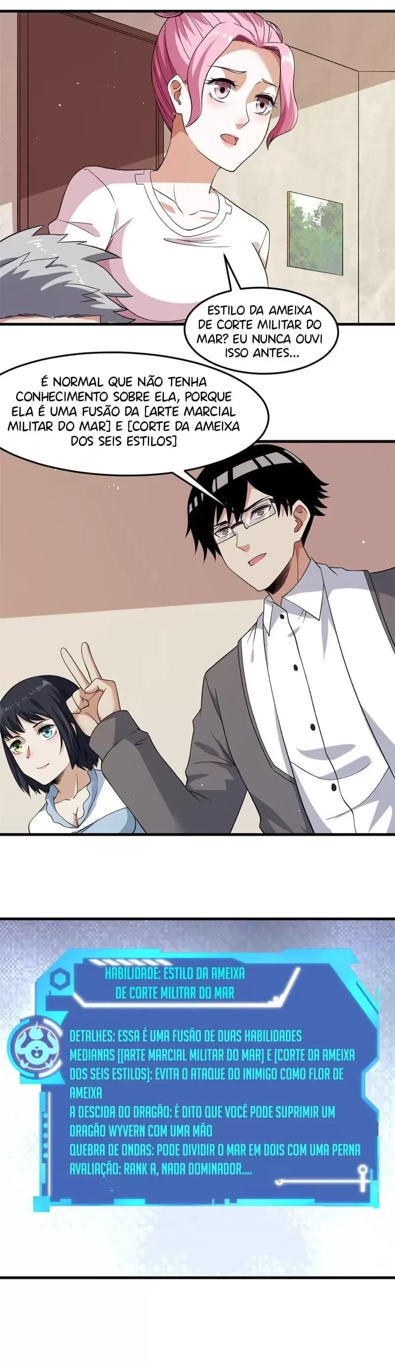 Read Eu consigo adquirir 999 tipos de habilidades PT Manga Online