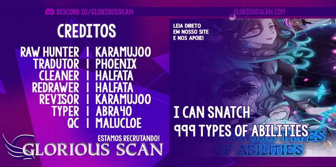 Read Eu consigo adquirir 999 tipos de habilidades PT Manga Online