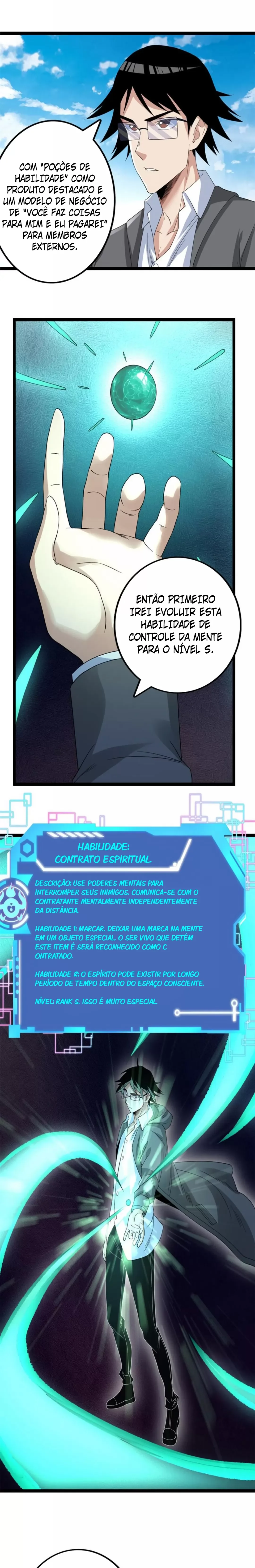 Read Eu consigo adquirir 999 tipos de habilidades PT Manga Online